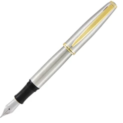 Monteverde Aldo Domani Brushed Steel Fountain Pen