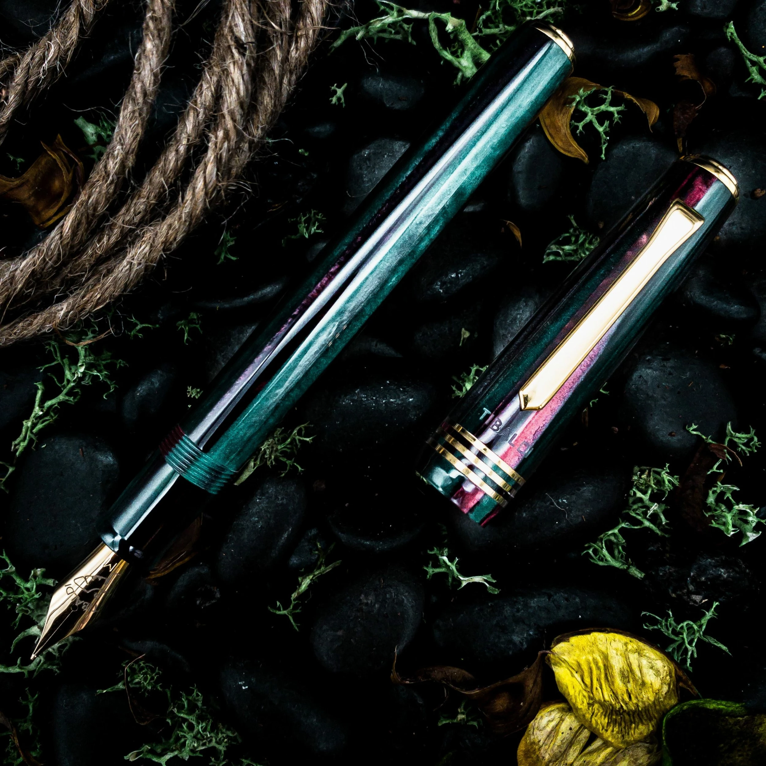 Tibaldi N60 Zazou Green Fountain Pen - Image 2