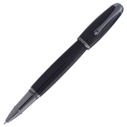 Monteverde Super Mega Carbon Fiber Rollerball Pen, Gunmetal Trim