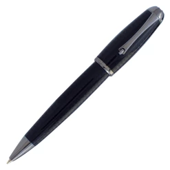 Monteverde Super Mega Carbon Fiber Ballpoint Pen, Gunmetal Trim