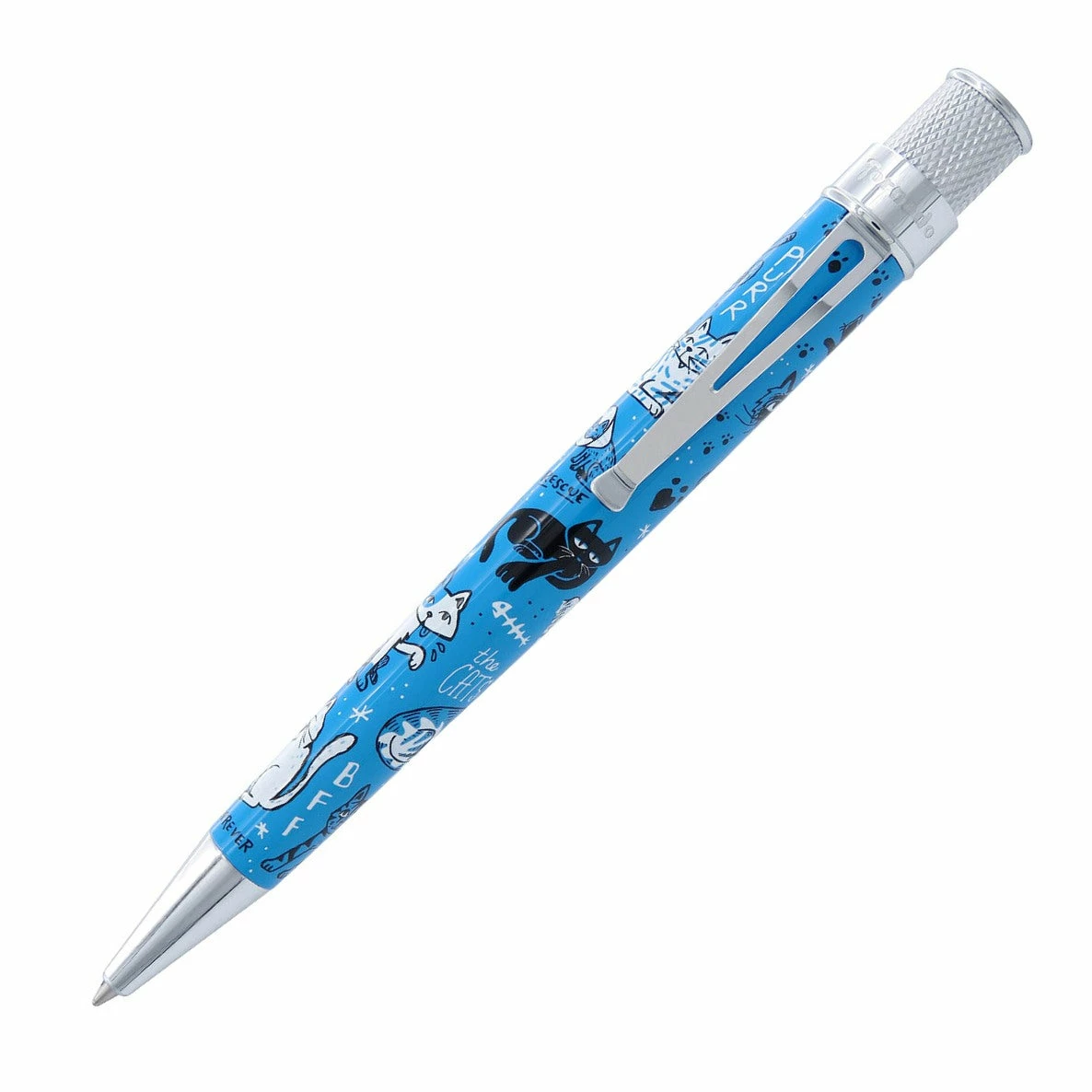 Retro 51 Tornado Rescue Ballpoint Pen, Cats