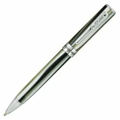 Conklin Stylograph Ballpoint Pen, Matte Finish, Polar White