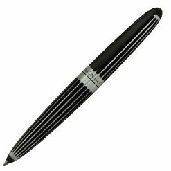 Diplomat Aero Stripes Black Ballpoint Pen, Schmidt Easy Flow 9000 Ink