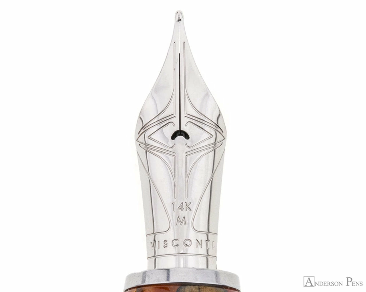 Visconti Voyager 30 Limited Edition Fountain Pen, Red & Silver, 14k Nib - Image 3