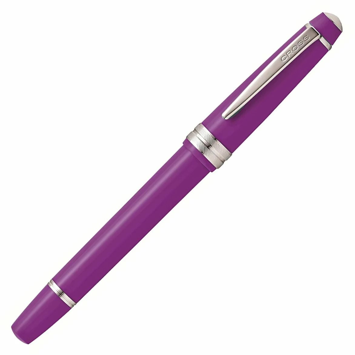 Cross® Cross Bailey Light Rollerball Pen, Purple & Chrome - Image 2