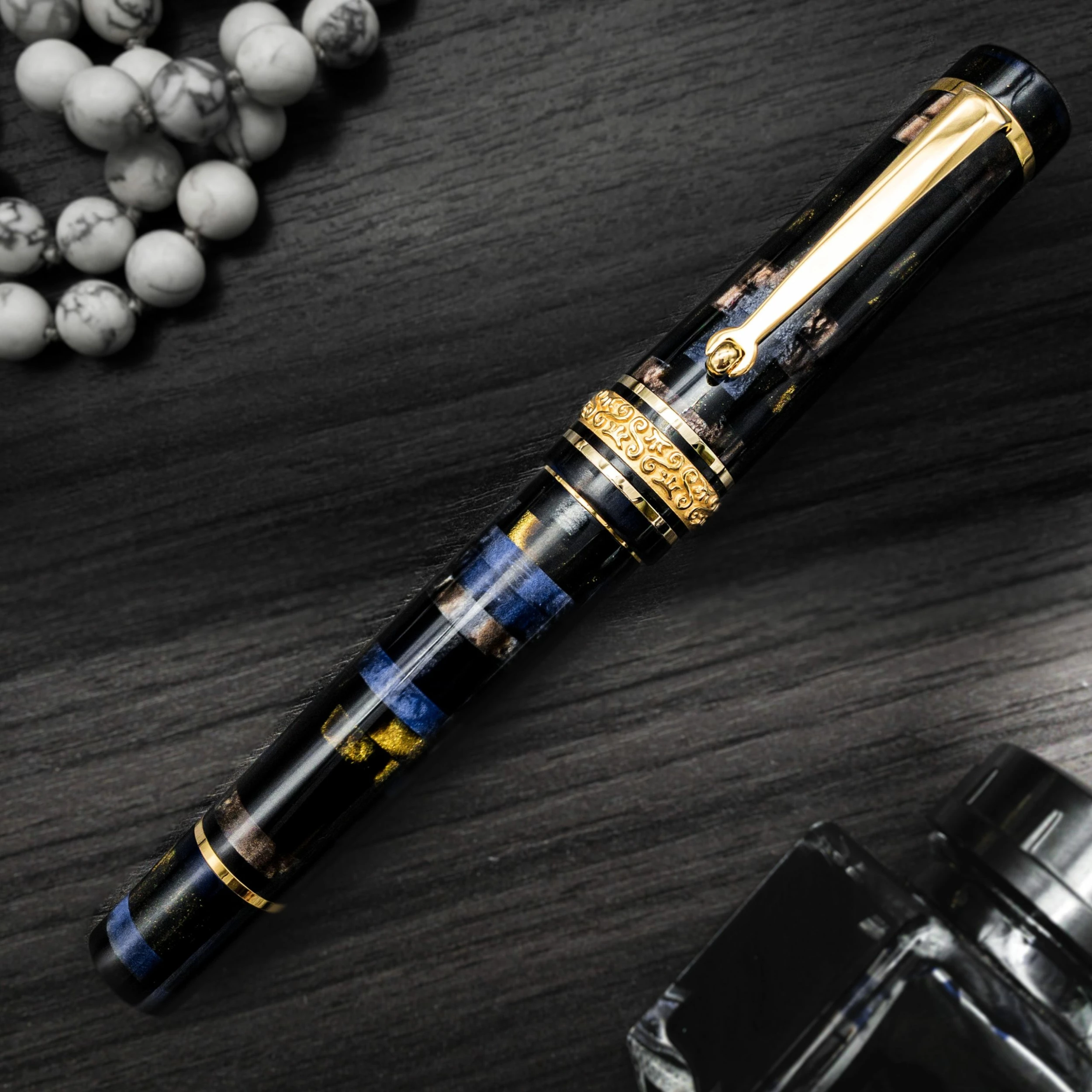 Maiora Alpha K Fountain Pen, Oroblu, 14K Nib - Image 2