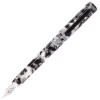 Tibaldi Perfecta LP Vinyl Grey Fountain Pen, Fine Nib