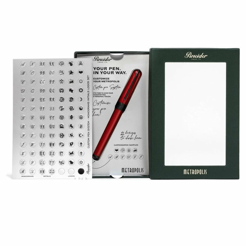 Pineider Metropolis Fountain Pen, Black - Image 2