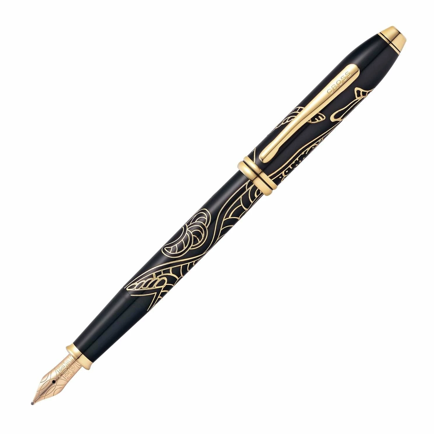 Cross® Cross 2018 Townsend Year Of The Dog Fountain Pen, Black, Medium Nib