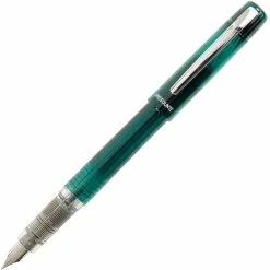 Platinum Prefounte Fountain Pen, Dark Emerald