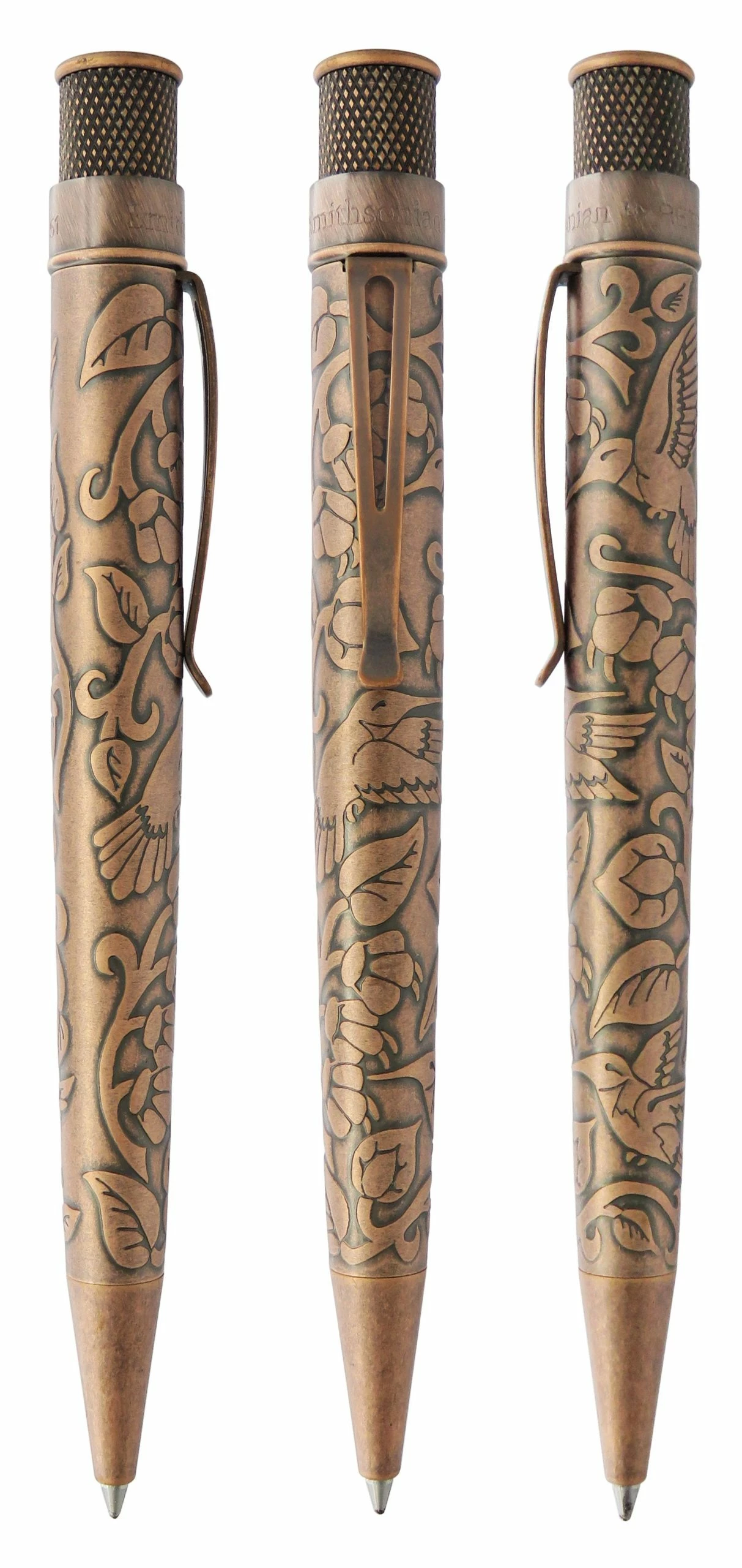 Retro 51 Smithsonian Rollerball Pen, Woodland Hummingbird And Flowers - Image 2
