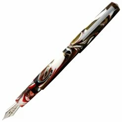Tibaldi Infrangibile Terra Rossa Fountain Pen, Fine Nib