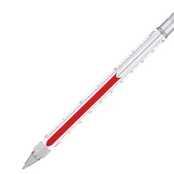 Monteverde One Touch Tool Edge Stylus Ballpoint Pen, Red