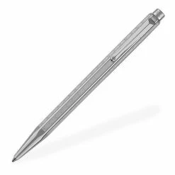 Caran D'Ache Ecridor Chevron Palladium Coated Ballpoint Pen