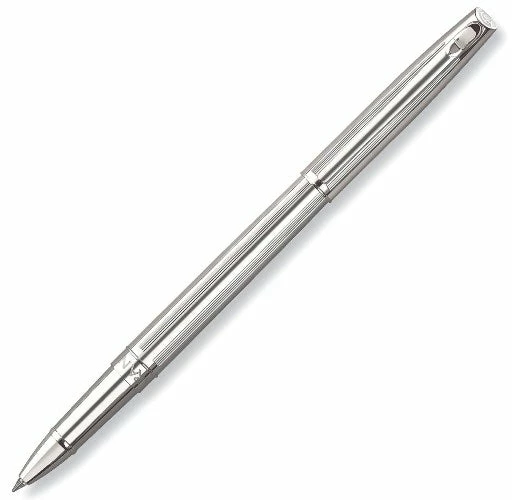 Caran D'Ache Madison Cisele Silver & Rhodium Plated Rollerball Pen - #4670.286